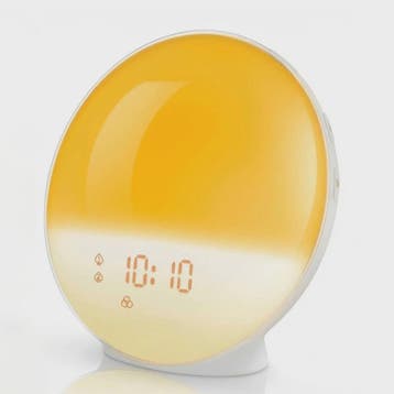 Wake-up Light Wekker: Zonsopgang/Zonsondergang Simulatie, FM, Verzenden, Nieuw