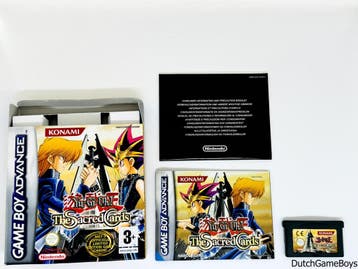 Gameboy Advance / GBA - Yu-Gi-Oh! - The Sacred Cards - HOL, Spelcomputers en Games, Games | Nintendo Game Boy, Verzenden, Gebruikt