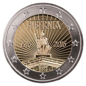 Ierland 2 Euro Paasopstand 2016 UNC, Verzenden