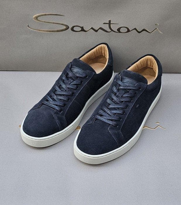 Santoni - Sneakers - Maat: EU 43 - Nieuw met tags, Kleding | Heren, Schoenen