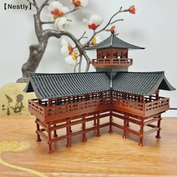 Miniatuur Japanse Paviljoen Decoratie - Zen Tuin, Aquarium &, Verzenden