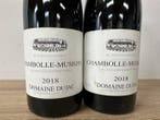 2018 Domaine Dujac Chambolle-Musigny - Bourgogne - 2 Flessen, Nieuw