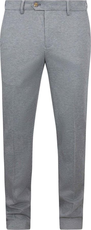 Suitable Das Pantalon Houndstooth Navy maat 98 Heren, Nieuw, Overige maten, Suitable, Verzenden