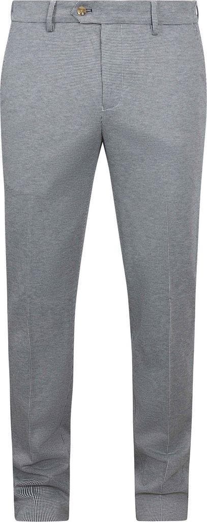 Suitable Das Pantalon Houndstooth Navy maat 98 Heren, Kleding | Heren, Broeken en Pantalons, Blauw, Nieuw, Overige maten, Verzenden