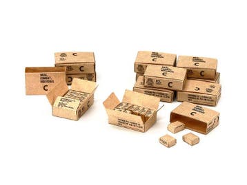 TAMIYA 12685 U.S. MCI KARTONNEN DOZEN 1/35, Verzenden, Nieuw