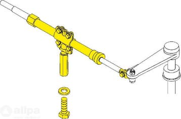 SEASTAR STRINGER MONTAGESET  67 MM, Watersport en Boten, Ophalen of Verzenden, Nieuw, Zeilboot of Motorboot