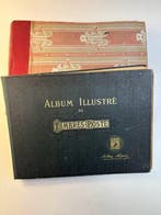 Wereld,Europa,Frankrijk, Azië, China 1860/2000 - 2 albums, Gestempeld