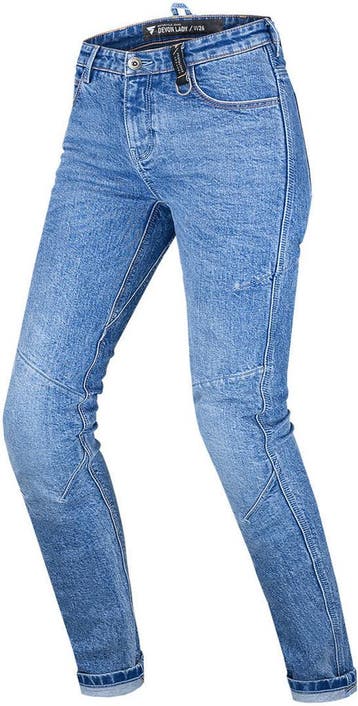 SHIMA Devon Dames Blauw Motor Jeans, Motoren, Kleding | Motorkleding, Nieuw met kaartje, Verzenden, Dames, SHIMA