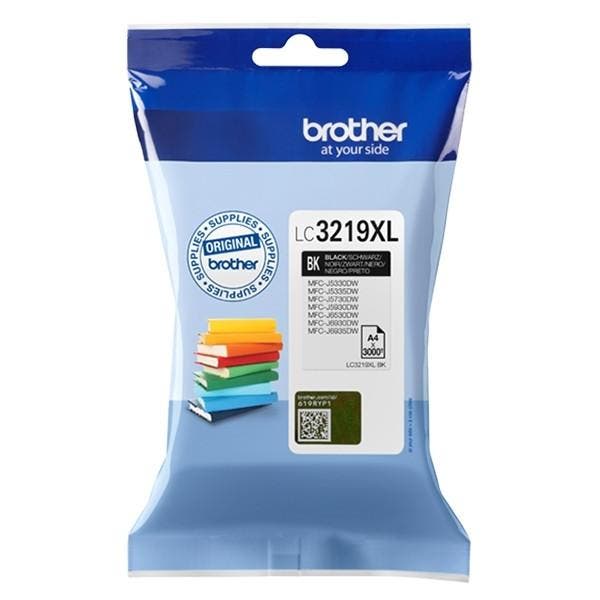 Brother LC-3219XL BK inktcartridge zwart hoge capaciteit, Computers en Software, Printerbenodigdheden, Cartridge, Nieuw, Verzenden