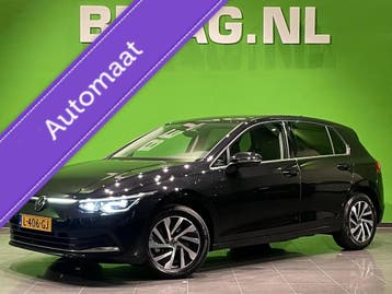 Volkswagen Golf | Zakelijke Lease v.a. €311.84 pm, Automaat, Gebruikt, Euro 6, Zwart