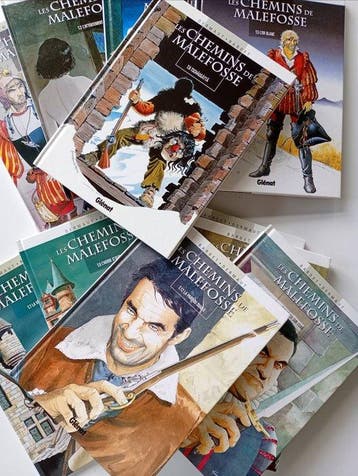 Les Chemins de Malefosse T1 à T12 + ex-libris - 3x Cycle, Nieuw
