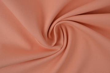 Katoen canvas 350 g/m² Zalm roze - rol 30 meter, Verzenden, Nieuw
