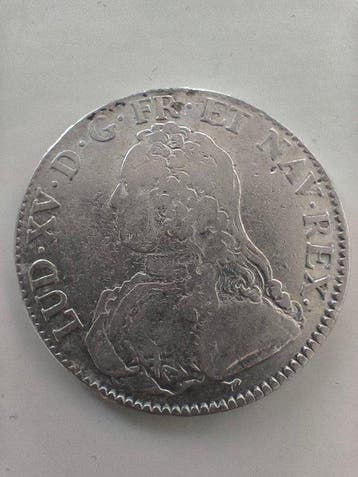 Frankrijk. Louis XV (1715-1774). Ecu 1727-A, Paris (Zonder