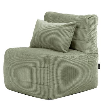 Noa Modulair Zitelement Corduroy - Saliegroen, Verzenden, Nieuw