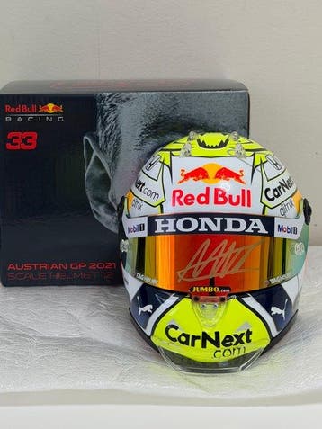 Red Bull Racing - Max Verstappen - 2021 - Schaal 1:2 helm, Nieuw