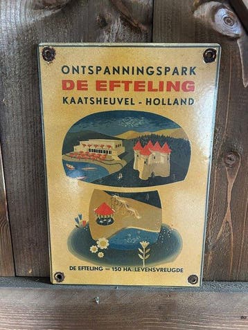 De Efteling Kaatsheuvel Holland – nostalgisch emaille