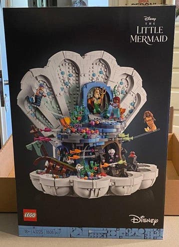 Lego Set - 43225 - Disney - The Little Mermaid Royal, Nieuw