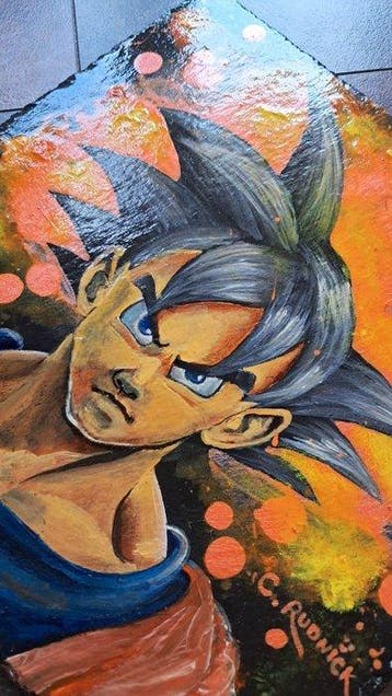 andere - Christina Rudnick (1985) exklusiv PopArt Son Goku, Nieuw