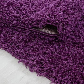Hoogpolig Vloerkleed | Shaggy | Life | Lila | 300x400 cm, Verzenden, Nieuw