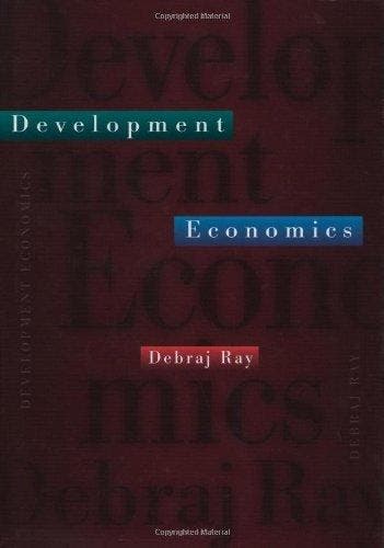 Development Economics - Debraj Ray 9780691017068, Verzenden, Gelezen, Debraj Ray