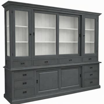 Buffetkast Eelde grijs 225cm, Ophalen of Verzenden, Nieuw