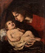 Gherardo delle Notti (1592-1656), Kring van - Madonna and