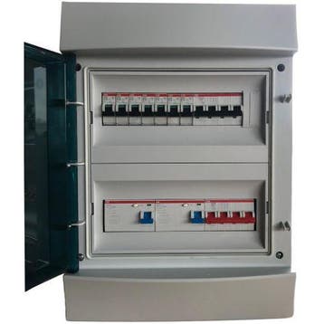 ABB groepenkast IP65 met 7 groepen, 1 krachtgroep, 2, Ophalen of Verzenden, Nieuw