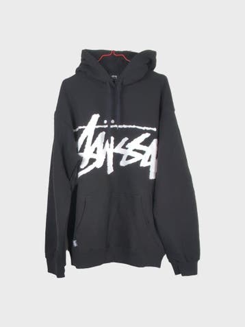 Stussy Hoodie Heren maat S Zwart, Zwart, Stussy, Ophalen of Verzenden, Zo goed als nieuw