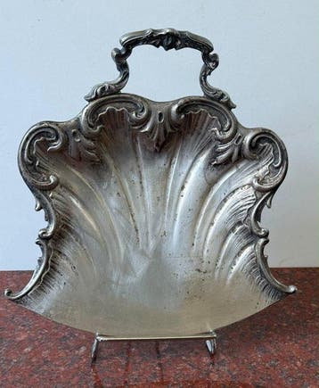 Kruimeldief - Verzilverd - Antiek Rococo / Louis XV