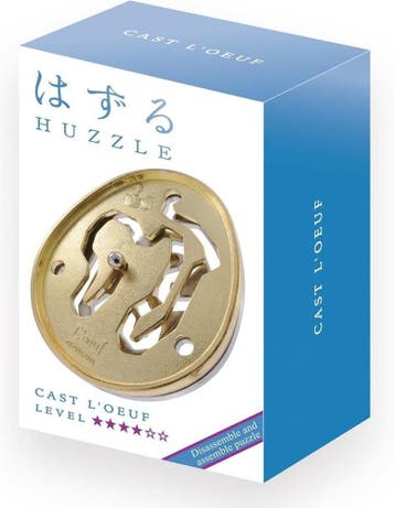 Huzzle Cast Puzzle - LOeuf (level 4) | Huzzle - Puzzels, Verzenden, Nieuw
