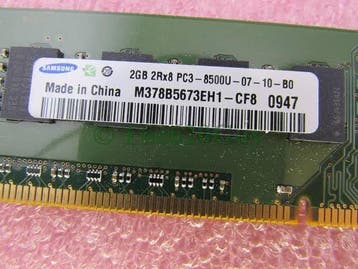 Samsung M378B5673EH1-CF8 – 2GB DDR3 1066MHz DIMM Desktop, Ophalen of Verzenden, Nieuw