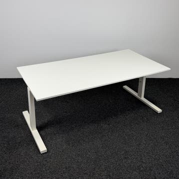 Vepa Knopbureau - Wit | 160 x 80 cm, Huis en Inrichting, Bureaus, Ophalen of Verzenden, Gebruikt