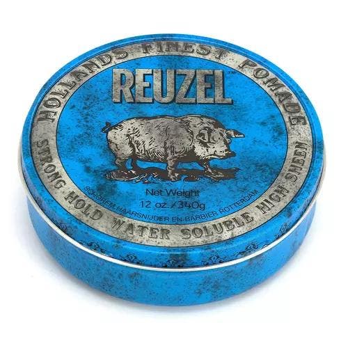 Reuzel Strong Hold High Sheen Pomade (Blauw), Sieraden, Tassen en Uiterlijk, Uiterlijk | Haarverzorging, Nieuw, Verzenden