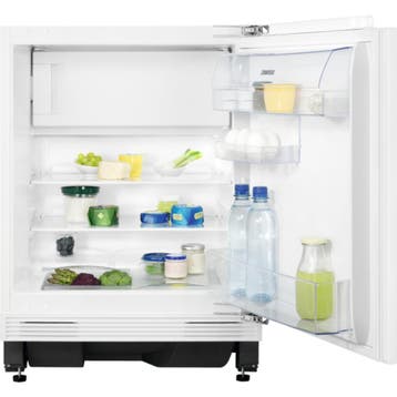 ZANUSSI ZEAN82FR Onderbouw Koelkast 82x60 cm Deur-op-deur, Witgoed en Apparatuur, Koelkasten en IJskasten, 100 tot 150 liter, Ophalen of Verzenden