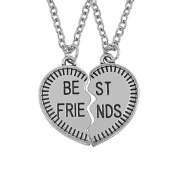 Fako Bijoux - Vriendschapsketting - Harten Best Friends -, Verzenden, Nieuw