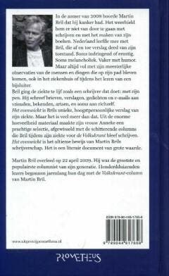 Het evenwicht 9789044617658 Martin Bril, Verzenden, Gelezen, Martin Bril