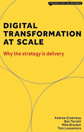9781913019396 Digital Transformation at Scale | Tweedehands, Verzenden, Zo goed als nieuw, Greenway Andrew