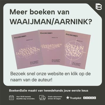Psalmschrift 01: Psalm 1-5 (S) - WAAIJMAN/AARNINK, Boeken, Verzenden, Gelezen, WAAIJMAN/AARNINK