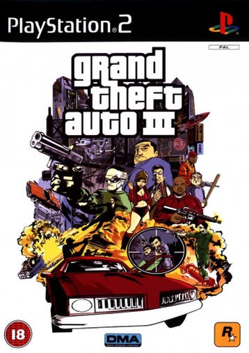 Playstation 2 Grand Theft Auto III, Spelcomputers en Games, Games | Sony PlayStation 2, Verzenden, Zo goed als nieuw