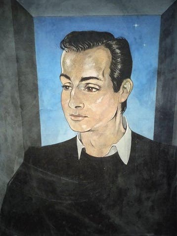 Jean Boullet (1921–1970) - Retrato de Jean Marais?