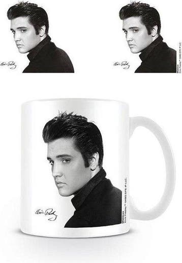 Elvis Presley - Portrait - Mok officiële merchandise, Verzamelen, Ophalen of Verzenden, Nieuw, Gebruiksvoorwerp