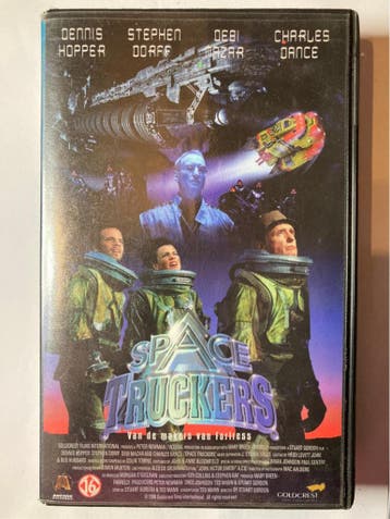 SPACE TRUCKERS (EX RENTAL) (VHS), Cd's en Dvd's, Verzenden, Gebruikt