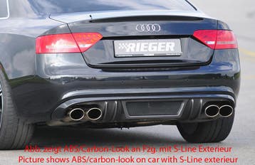 Rieger diffuser | A5 (B8/B81): 06.07-07.11 (tot Facelift) -, Verzenden, Nieuw, Audi