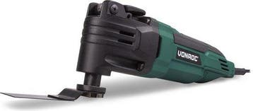 2dekans | VONROC Multitool – Oscillerend – 300W – Incl., Ophalen of Verzenden, Zo goed als nieuw