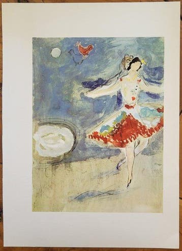Marc Chagall (1887-1985) - 2 Lithographies, dont 1 signée
