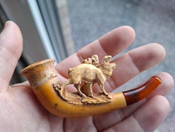Meerschuim pijp - zeeschuim, Verzamelen, Nieuw