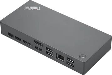 Thinkpad usb-c docking station 40ay - 4k - 90w adapter -, Ophalen of Verzenden, Gebruikt, Overige typen