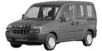 FIat Doblo 2000-2005 Koplamp+Mistlamp Links (Koplampen), Auto-onderdelen, Verzenden, Nieuw