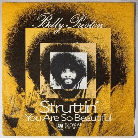 Billy Preston - Struttin - Single, Cd's en Dvd's, Vinyl Singles, Verzenden
