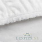 Textielpakket Queensbed met 2 moltons en 2 jersey hoeslakens, Huis en Inrichting, Slaapkamer | Beddengoed, Verzenden, Nieuw, Wit
